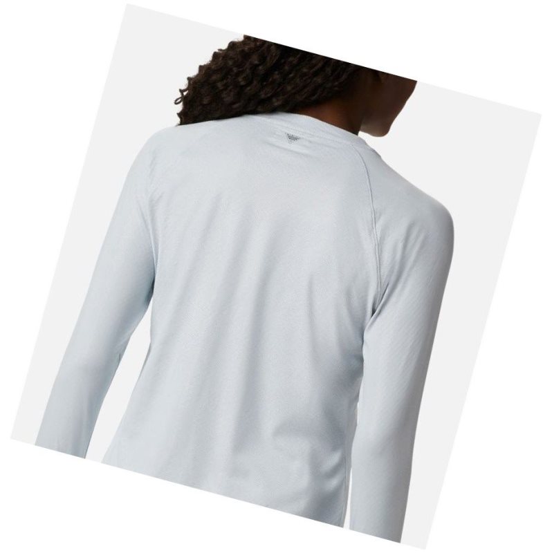 Dámské Mikina Columbia PFG Tidal Deflector Zero Mock Long Sleeve Šedé | QHEC-30691