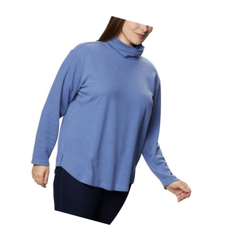 Dámské Mikina Columbia Pine Street Split Cowl Neck Plus Size Blankyt | CXHB-39126