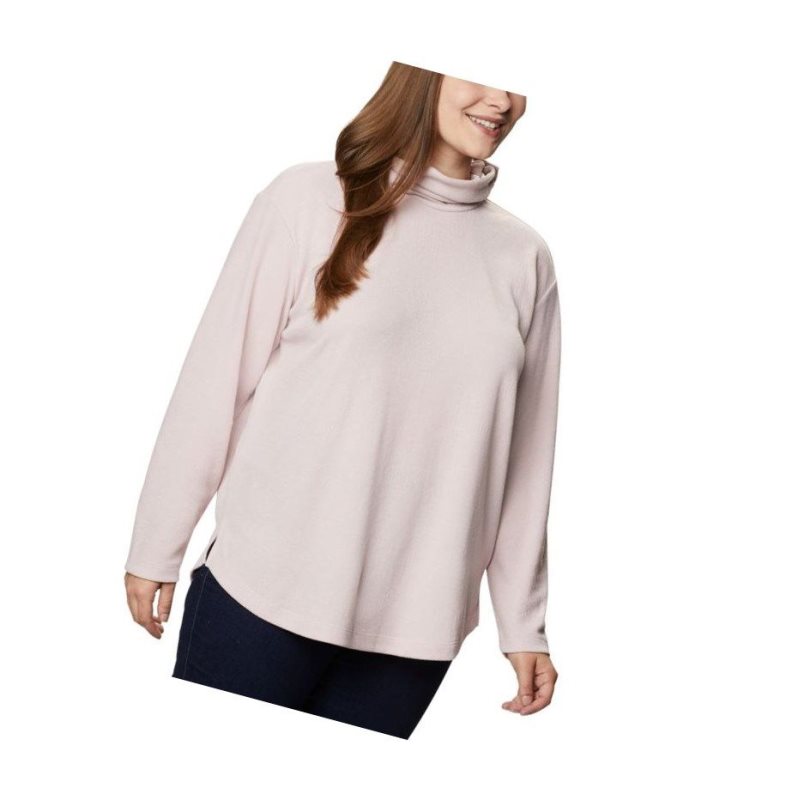 Dámské Mikina Columbia Pine Street Split Cowl Neck Plus Size Růžové | BFWI-19726