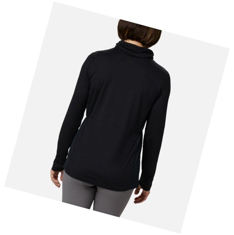 Dámské Mikina Columbia Piney Ridge Long Sleeve Knit Černé | WEMH-24057