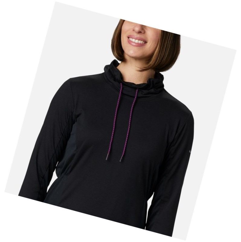 Dámské Mikina Columbia Piney Ridge Long Sleeve Knit Černé | WEMH-24057