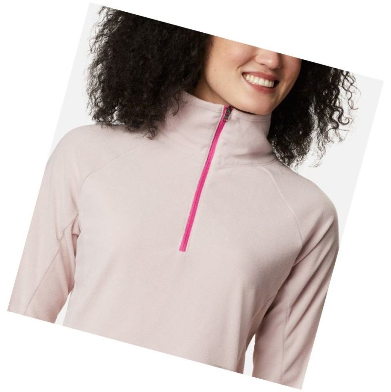 Dámské Mikina Columbia TTIP Glacial 1/2 Zip Top Fleece Růžové | WVIE-38095