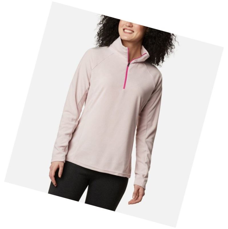 Dámské Mikina Columbia TTIP Glacial 1/2 Zip Top Fleece Růžové | WVIE-38095