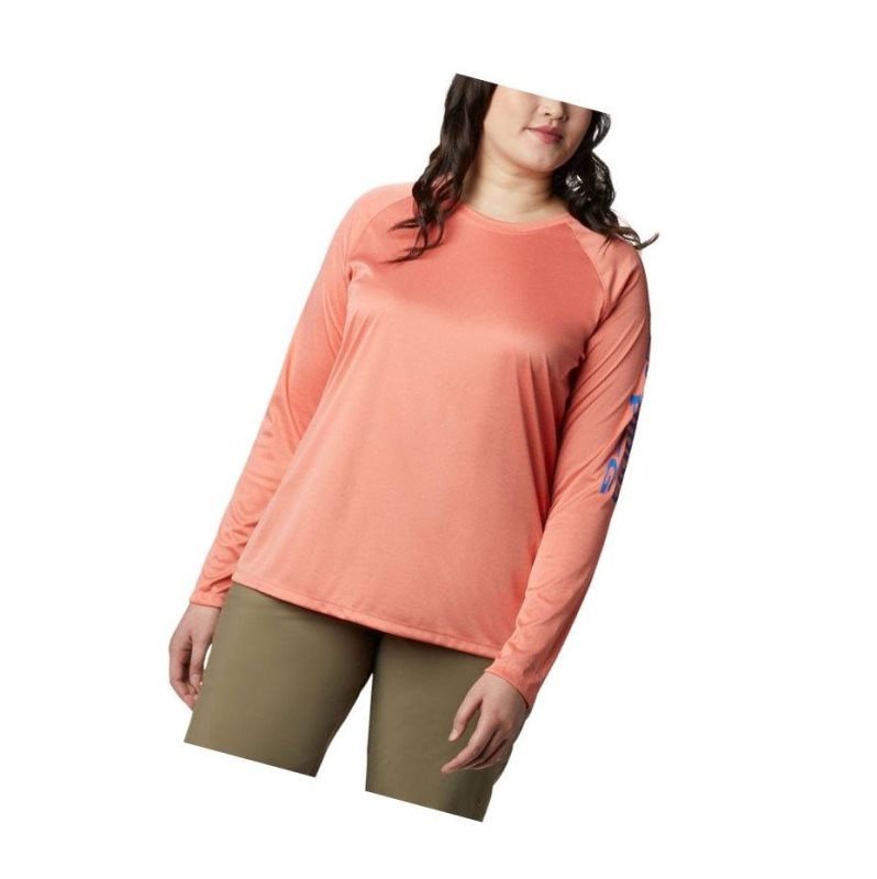 Dámské Mikina Columbia Tidal Heather Long Sleeve Blankyt | SFMC-21809