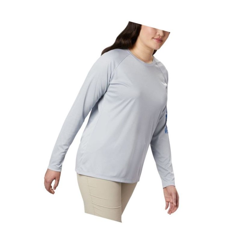 Dámské Mikina Columbia Tidal Heather Long Sleeve Šedé Blankyt | IUBT-29054