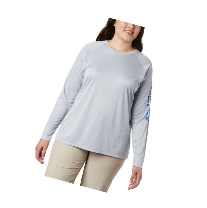 Dámské Mikina Columbia Tidal Heather Long Sleeve Šedé Blankyt | IUBT-29054