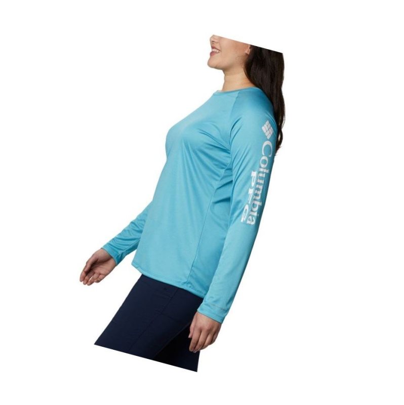 Dámské Mikina Columbia Tidal Heather Long Sleeve Bílé | GYBL-65978