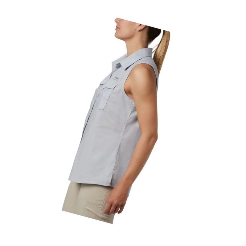 Dámské PFG Fishing Columbia PFG Bonehead Stretch Sleeveless Šedé | KJSH-87426