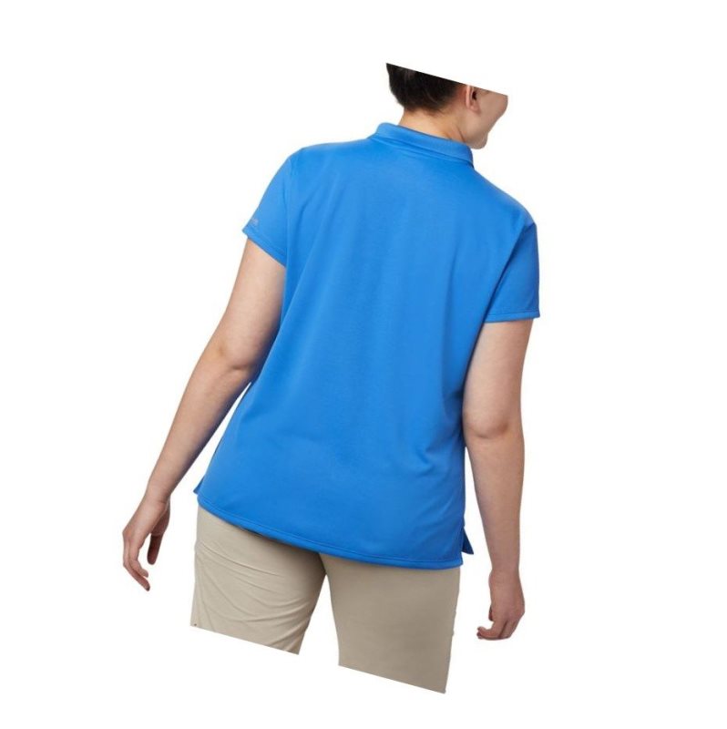 Dámské Polo Triko Columbia PFG Innisfree Short Sleeve Plus Size Blankyt | QETD-29580