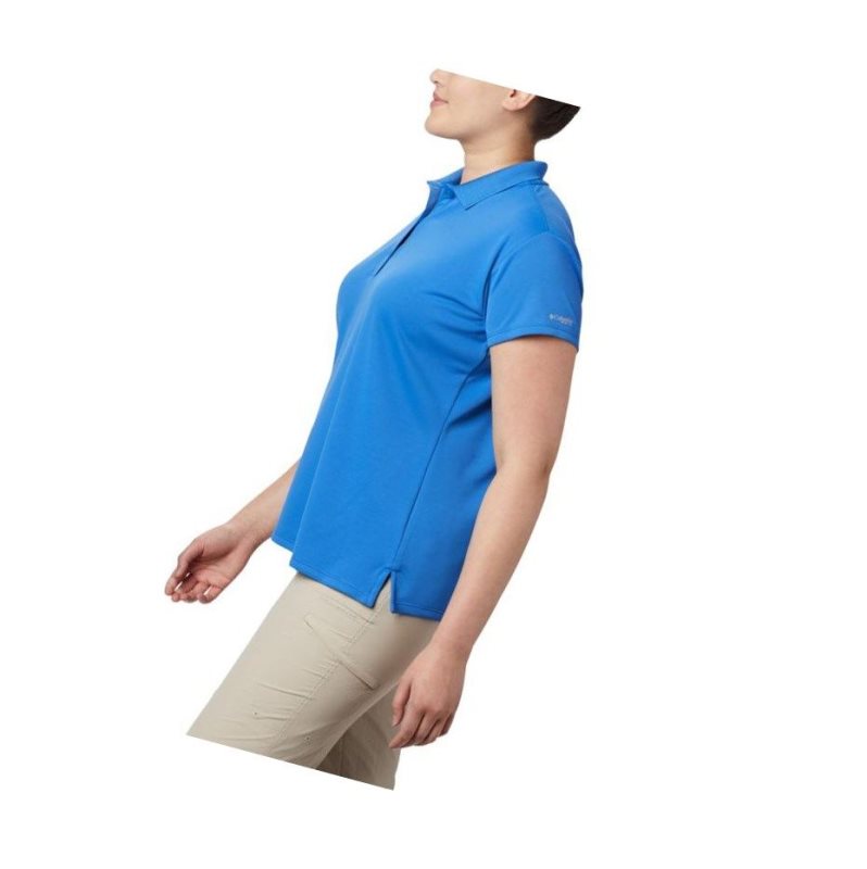 Dámské Polo Triko Columbia PFG Innisfree Short Sleeve Plus Size Blankyt | QETD-29580