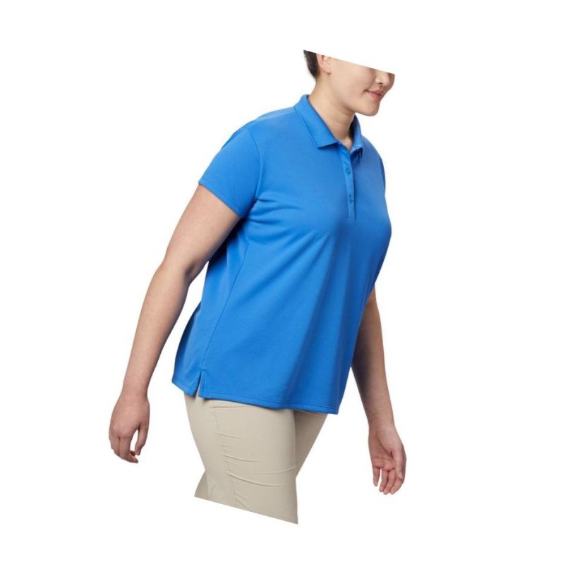 Dámské Polo Triko Columbia PFG Innisfree Short Sleeve Plus Size Blankyt | QETD-29580