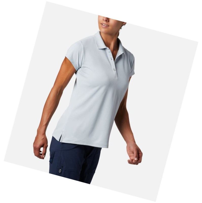 Dámské Polo Triko Columbia PFG Innisfree Short Sleeve Šedé | POZT-53498