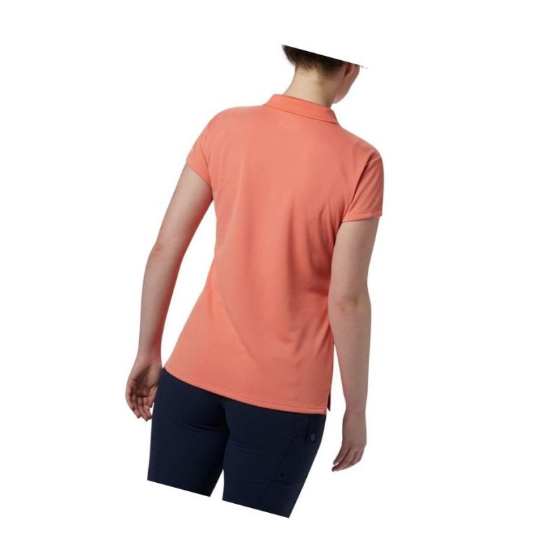 Dámské Polo Triko Columbia PFG Innisfree Short Sleeve Oranžové | YMXK-09851