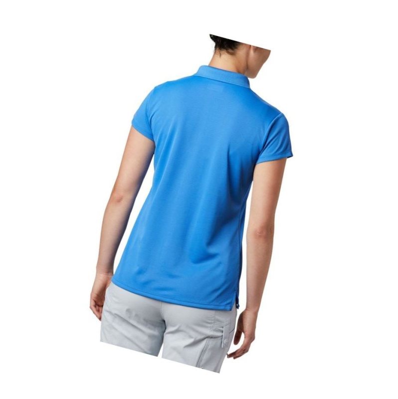 Dámské Polo Triko Columbia PFG Innisfree Short Sleeve Blankyt | FDGT-28031