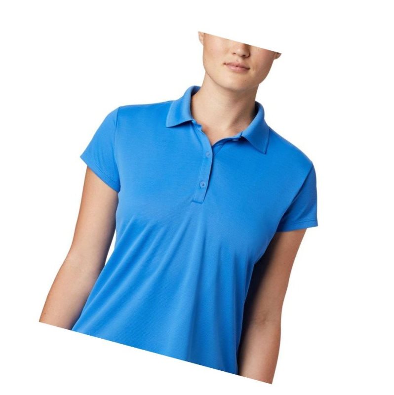 Dámské Polo Triko Columbia PFG Innisfree Short Sleeve Blankyt | FDGT-28031