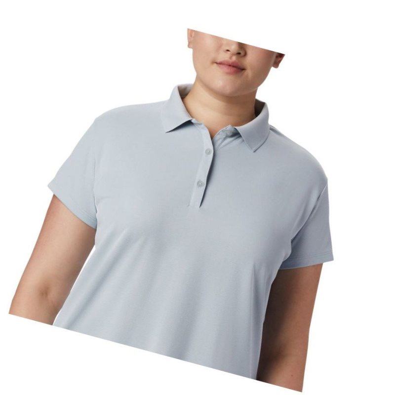 Dámské Polo Triko Columbia PFG Innisfree Short Sleeve Plus Size Šedé | CXGO-47193