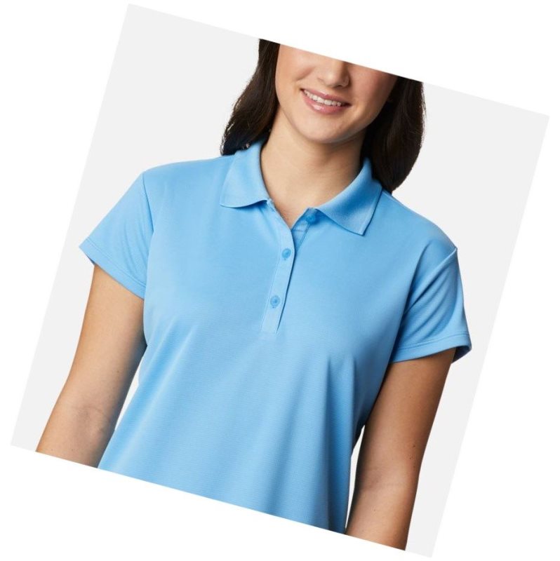 Dámské Polo Triko Columbia PFG Innisfree Short Sleeve Blankyt | XCWT-54826