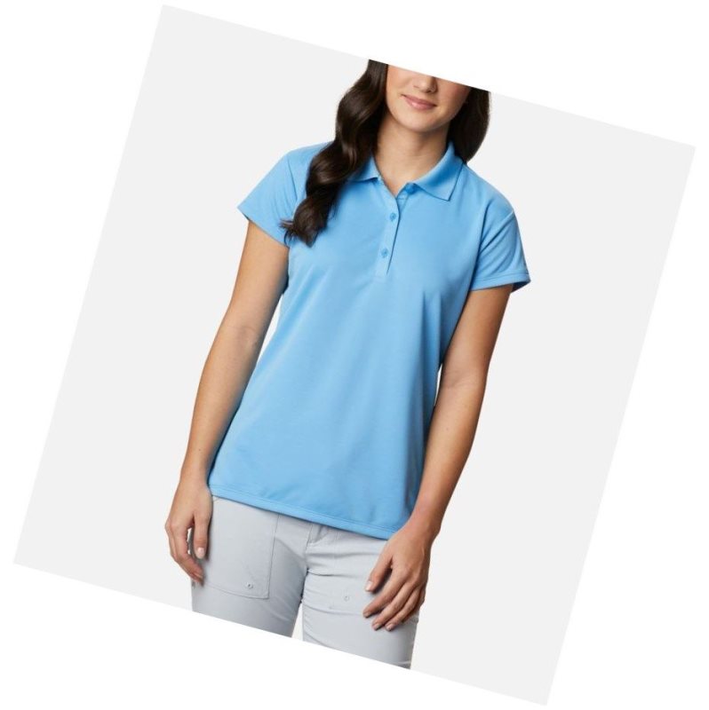 Dámské Polo Triko Columbia PFG Innisfree Short Sleeve Blankyt | XCWT-54826