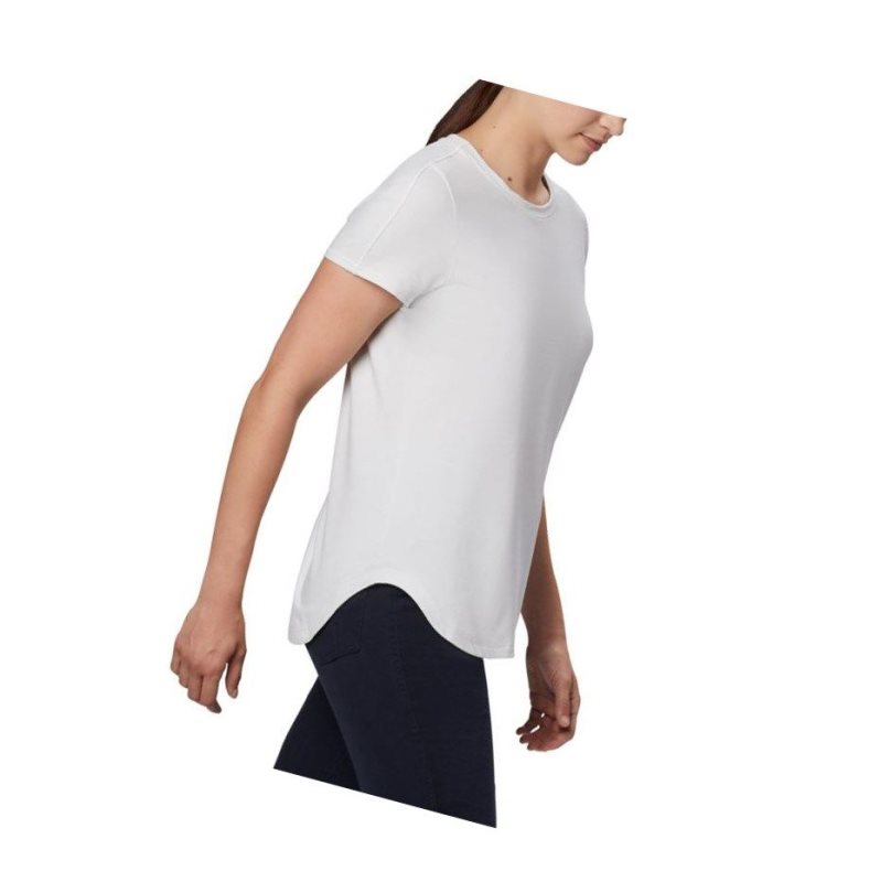 Dámské Tričko Columbia Firwood Camp II Short Sleeve Bílé | YWAU-67410