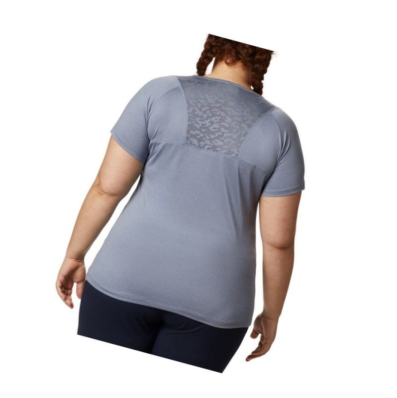 Dámské Tričko Columbia Peak To Point II Plus Size Fialové | XKTR-24530