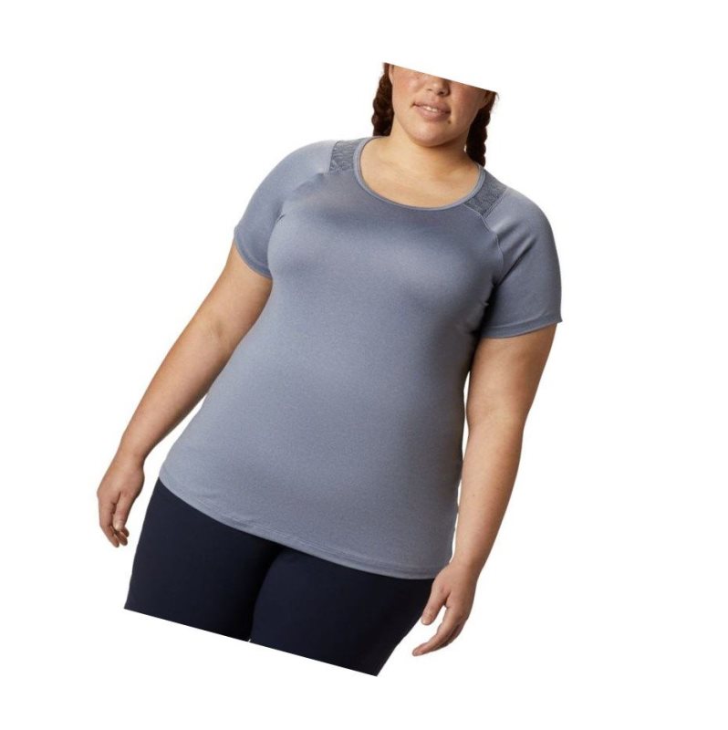 Dámské Tričko Columbia Peak To Point II Plus Size Fialové | XKTR-24530