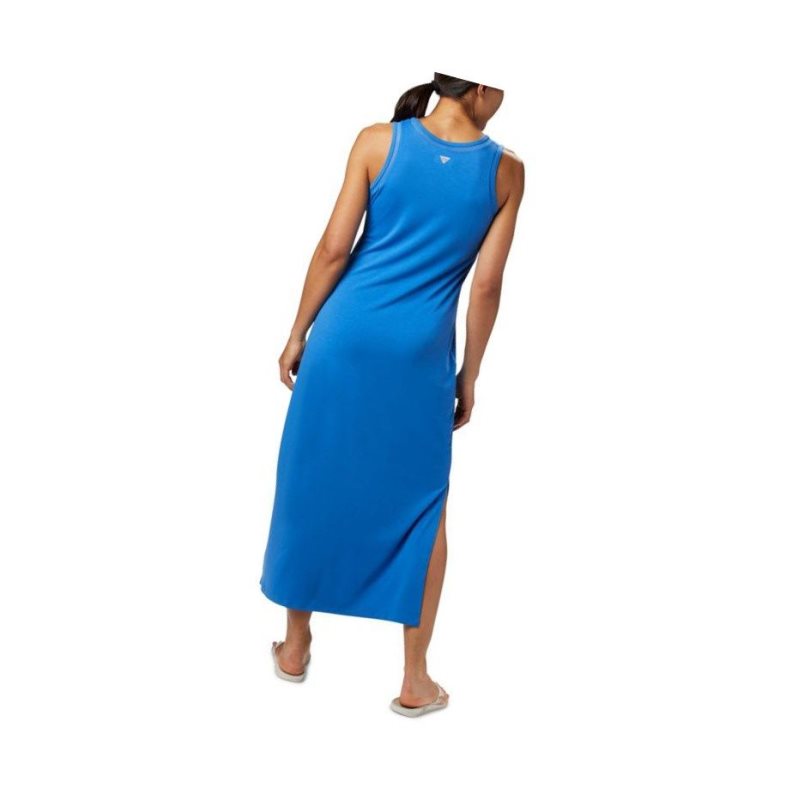 Dámské Šaty Columbia PFG Slack Water Knit Maxi Blankyt | BWKO-10462