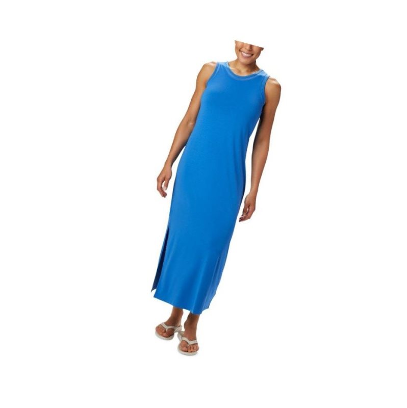 Dámské Šaty Columbia PFG Slack Water Knit Maxi Blankyt | BWKO-10462