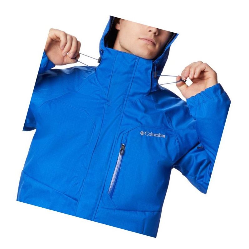 Pánské Bundy Columbia Alpine Action Big Tmavě Blankyt | MPFH-80249