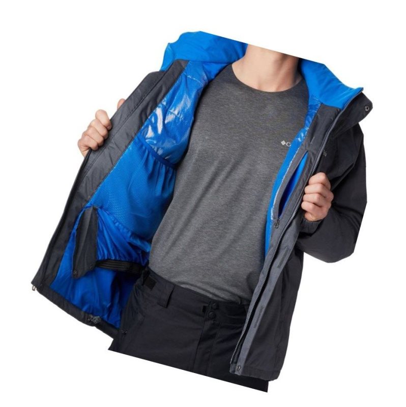 Pánské Bundy Columbia Alpine Action Insulated Tmavě Šedé Blankyt | ASDX-43617