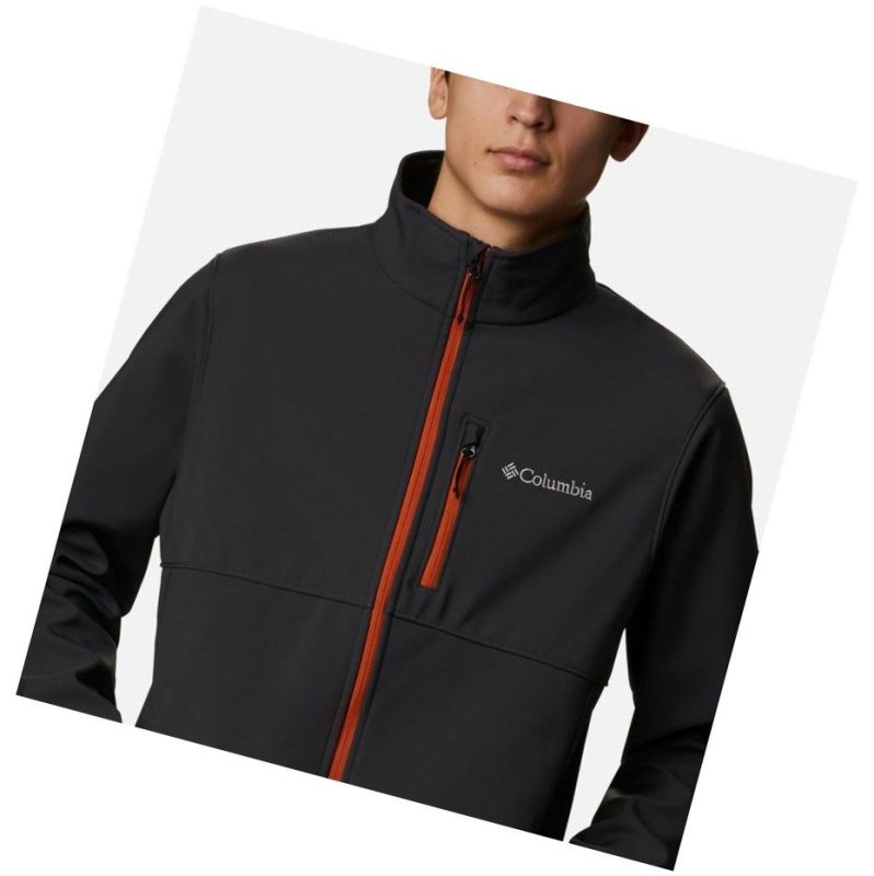 Pánské Bundy Columbia Ascender Softshell Big Tmavě Šedé | RYKC-03467