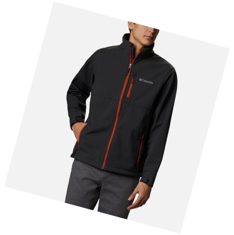 Pánské Bundy Columbia Ascender Softshell Big Tmavě Šedé | RYKC-03467