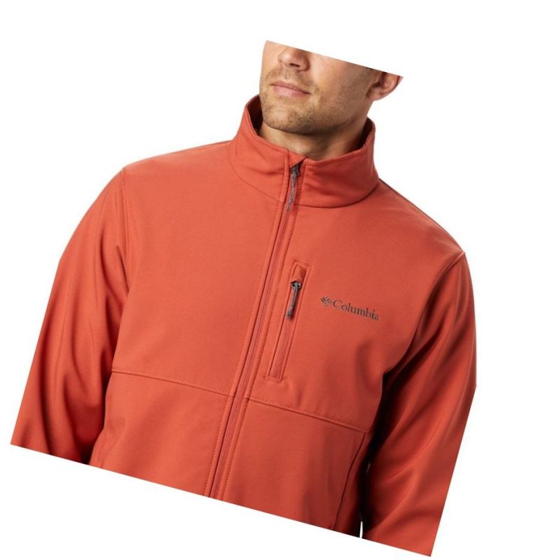 Pánské Bundy Columbia Ascender Softshell Tall Červené | EUFZ-13580