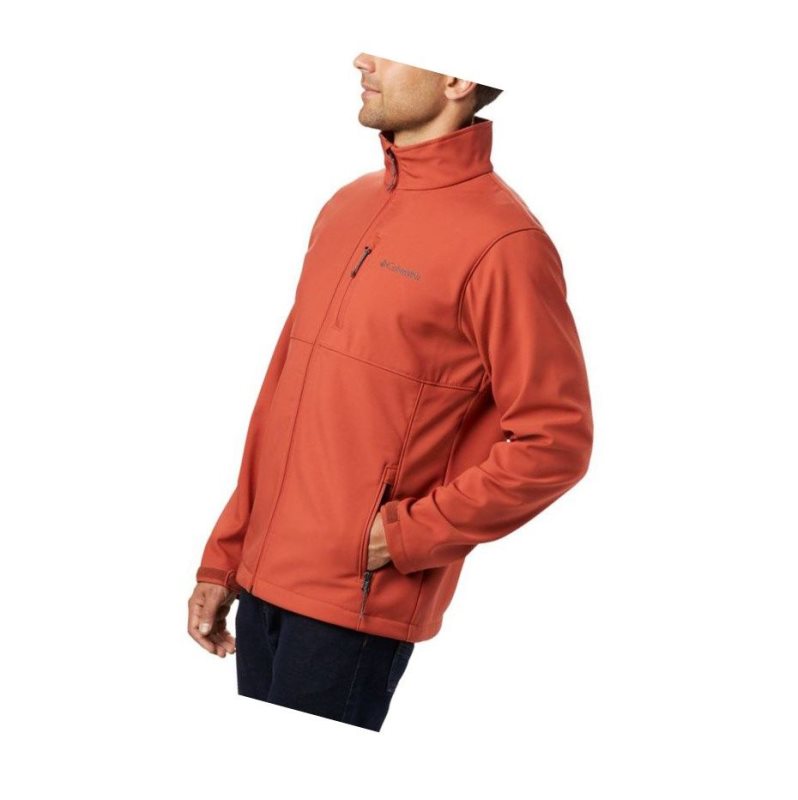 Pánské Bundy Columbia Ascender Softshell Tall Červené | EUFZ-13580