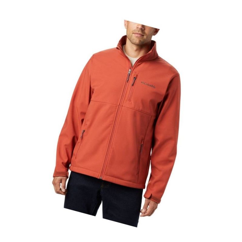 Pánské Bundy Columbia Ascender Softshell Tall Červené | EUFZ-13580