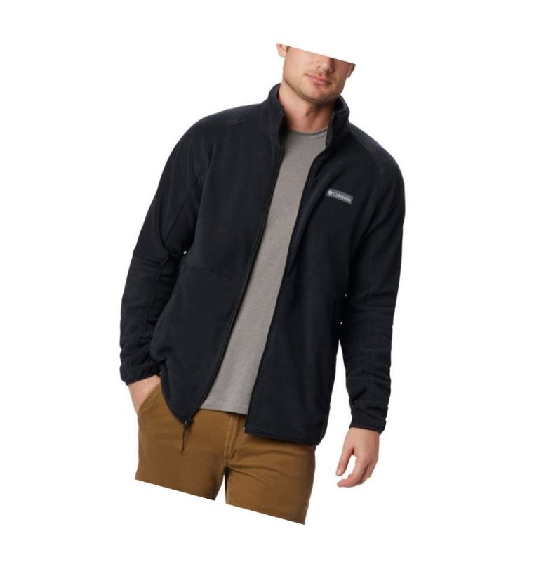 Pánské Bundy Columbia Basin Trail Full Zip Fleece Tall Černé | MFGD-92517