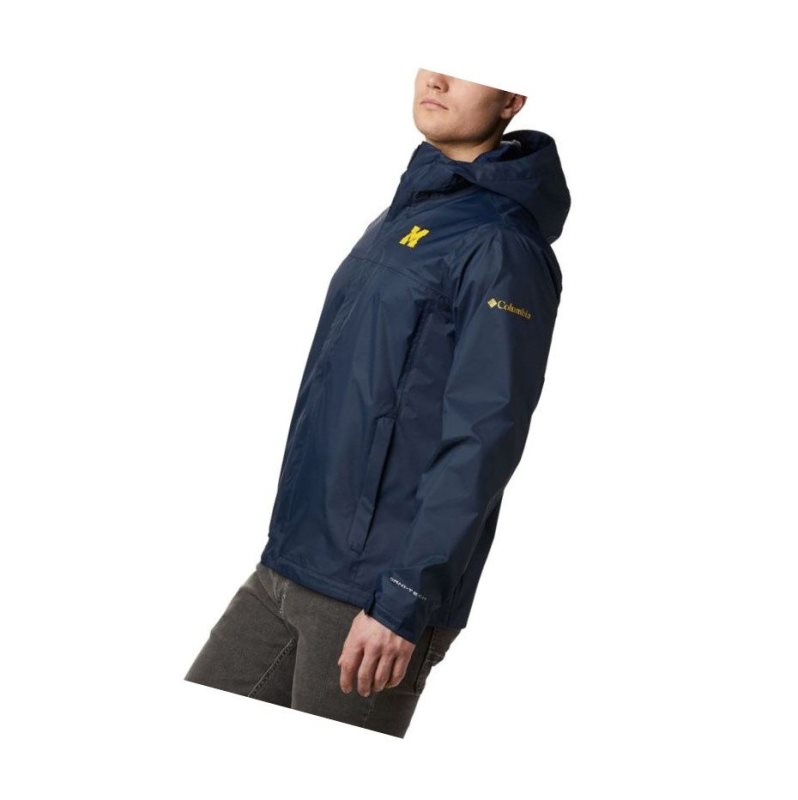 Pánské Bundy Columbia Collegiate Watertight II - Michigan Tmavě Blankyt | BQSR-95412