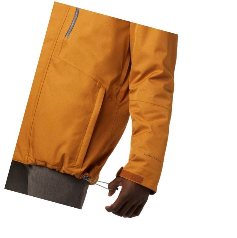 Pánské Bundy Columbia Cushman Crest Insulated Hnědé | AVZH-30859