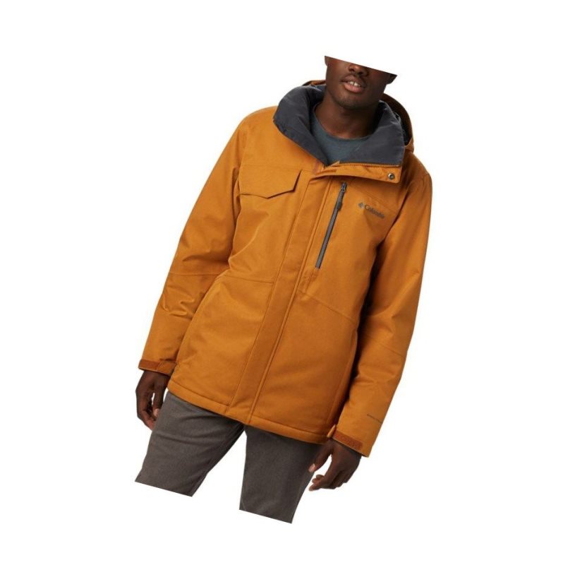 Pánské Bundy Columbia Cushman Crest Insulated Hnědé | AVZH-30859