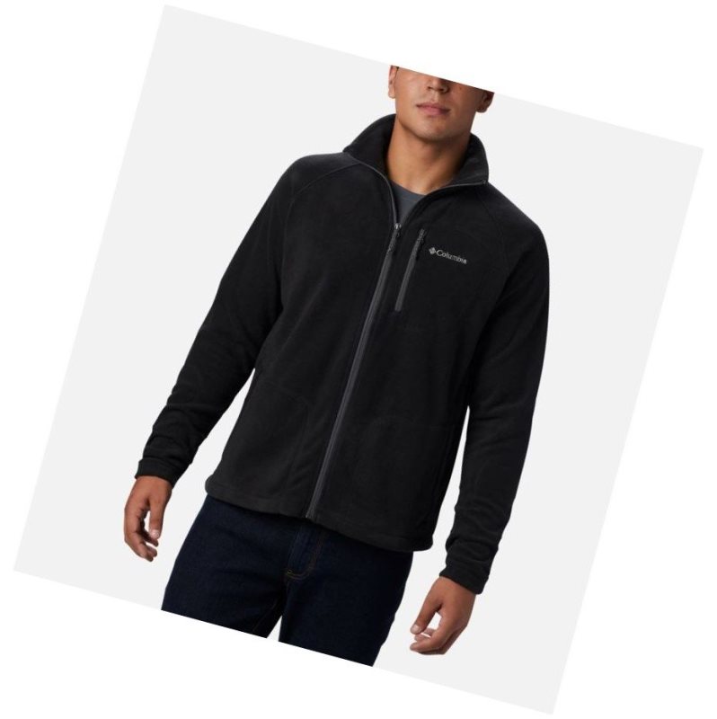 Pánské Bundy Columbia Fast Trek II Full Zip Fleece Tall Černé | VEWG-24163