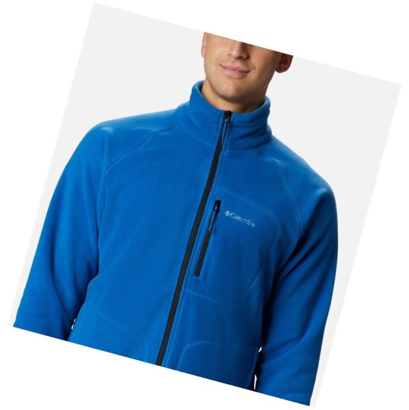 Pánské Bundy Columbia Fast Trek II Full Zip Fleece Světle Indigo | UIJX-98536