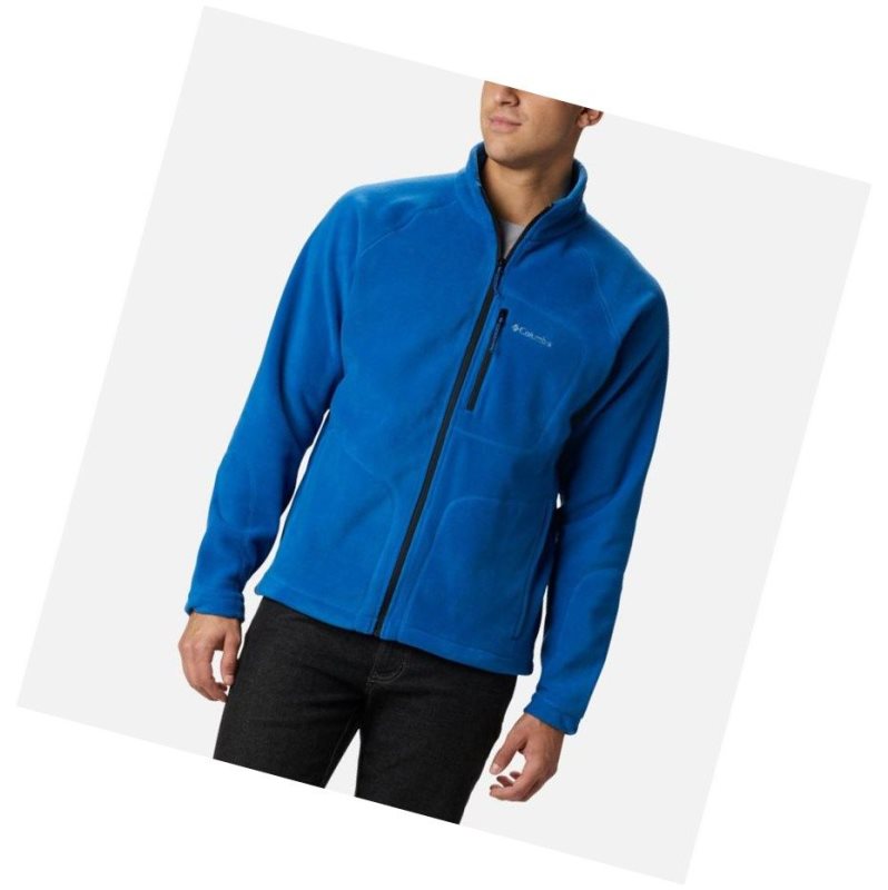 Pánské Bundy Columbia Fast Trek II Full Zip Fleece Světle Indigo | UIJX-98536