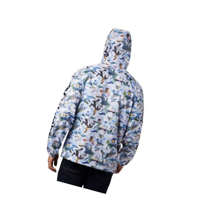 Pánské Bundy Columbia Flash Forward Printed Windbreaker Viacfarebný | HCPL-48796