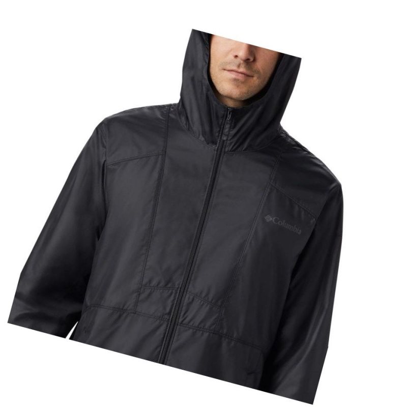 Pánské Bundy Columbia Flashback Windbreaker Černé | BFLM-24160