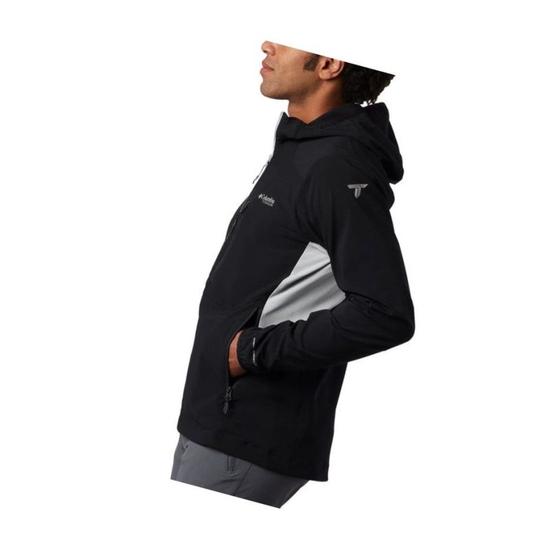 Pánské Bundy Columbia Irico Midlayer Černé Šedé | FBCK-64039