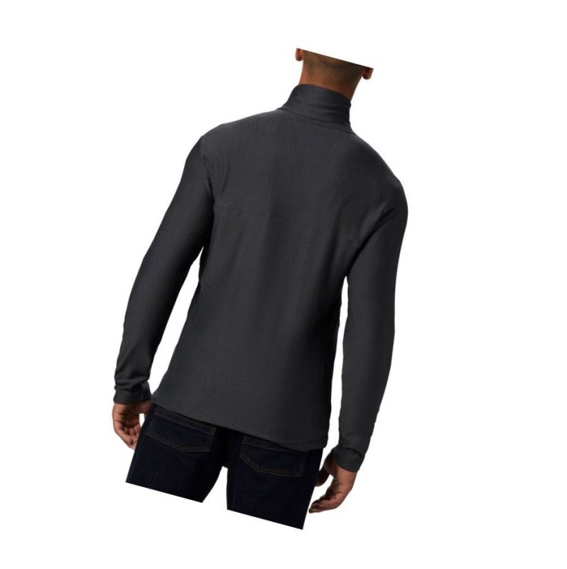 Pánské Bundy Columbia Maxtrail Midlayer Fleece Černé | SBWM-49820