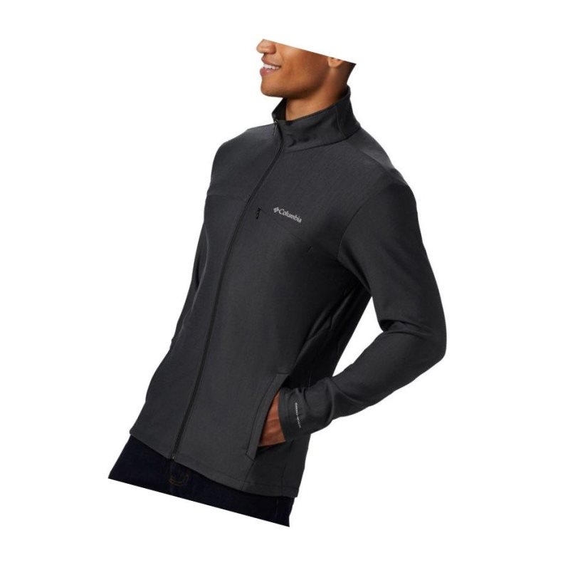 Pánské Bundy Columbia Maxtrail Midlayer Fleece Černé | SBWM-49820