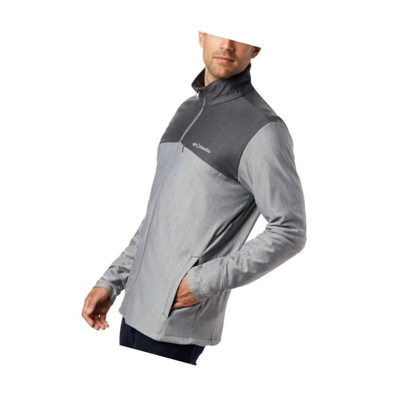 Pánské Bundy Columbia Maxtrail Midlayer Fleece Šedé | MZWX-94067