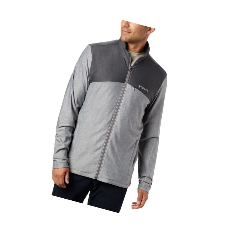 Pánské Bundy Columbia Maxtrail Midlayer Fleece Šedé | MZWX-94067