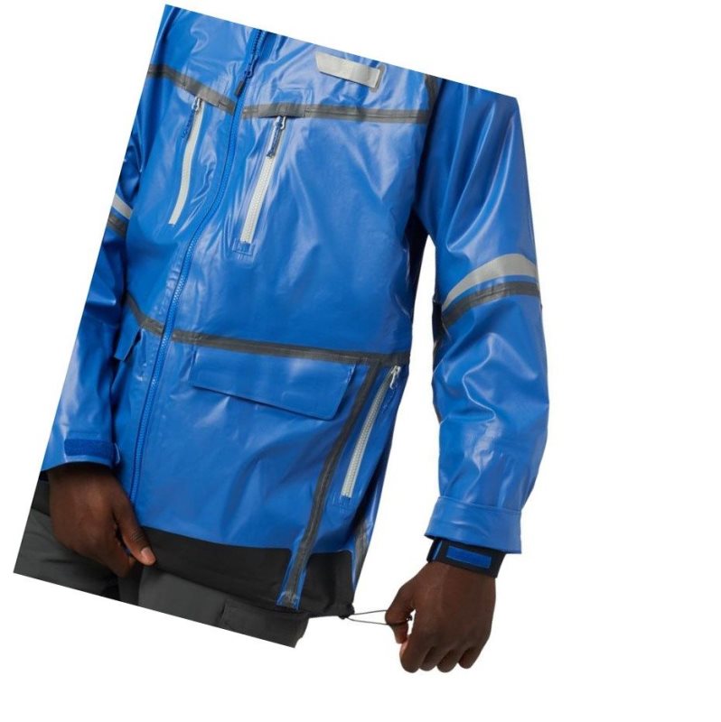 Pánské Bundy Columbia PFG Force XII OutDry Extreme Tmavě Blankyt | AIOS-71389