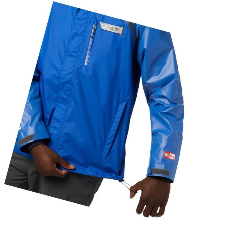 Pánské Bundy Columbia PFG Terminal OutDry Hybrid Tmavě Blankyt | DGUY-48256